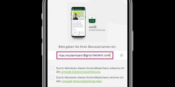 Eingabe Groz-Beckert E-Mail Adresse