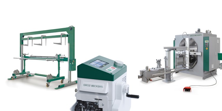 The Groz-Beckert product portfolio in the field of weaving preparation
